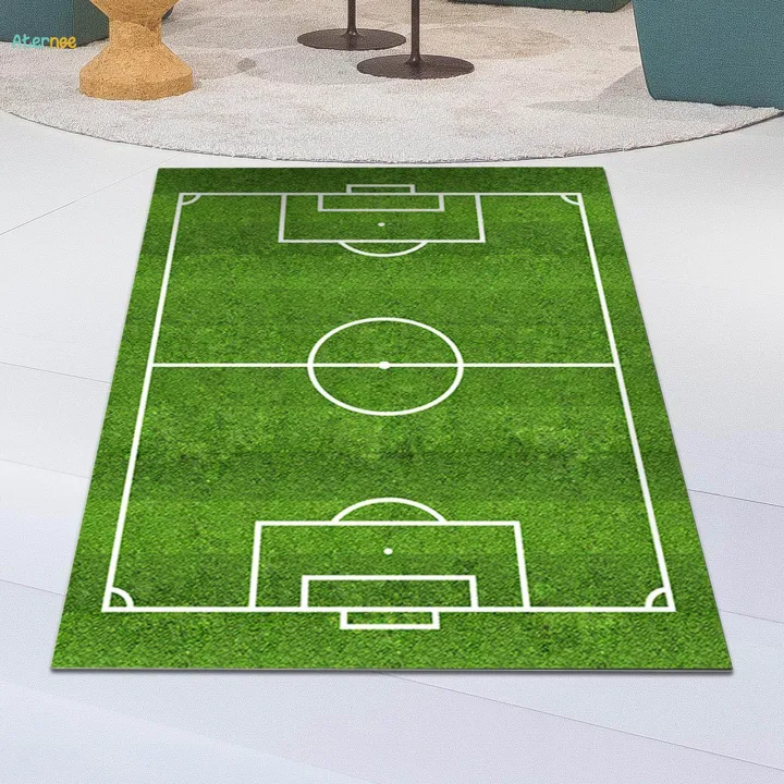 Football%20Field%20Carpets%20Kids%20Play%20Nursery%20Soccer%20Area%20Rugs%20100x160cm%20Green%20-%20Image%206