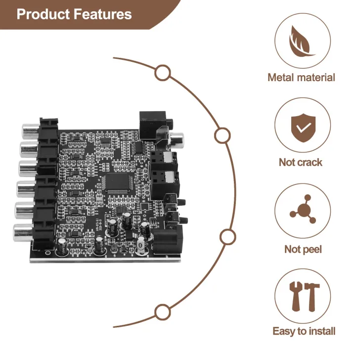 DAC%20Module%205.1%20Channel%20AC-3%20PCM%20Digital%20Optical%20DTS%20RCA%20HiFi%20Stereo%20Audio%20Home%20Theater%20Decoder%20Amplifier%20Decoding%20Board%20-%20Image%204