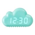 Kawaii Clocks Clouds Alarm Clock Voice Control Led Clock Bedside Snooze Electronic Clock Calendar Table Clock Digital Clock. 