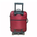 Two piece trolley luggage bag set easy size trolley bag 8 wheel. 
