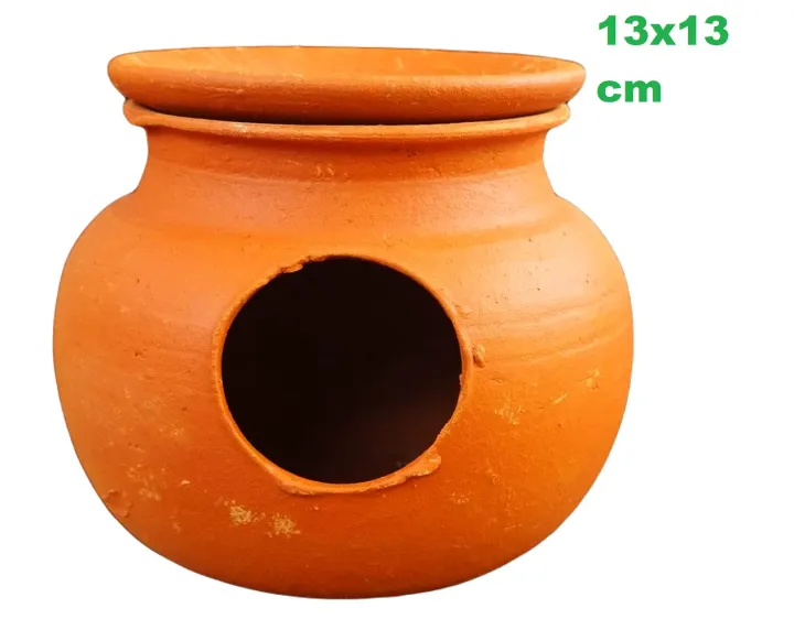 Pot%20mud%20House%20with%20Lid%20for%20Egg%20Laying%20and%20Breeding%20for%20Budgies%20Love%20Birds%20with%20Flat%20Standing%20Bottom%20(15cm,%20Red%20Brown)%20-%20Indoor,%201%20Piece%20-%20Image%203