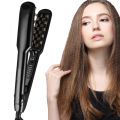 3D Grid Hair Crimper Iron Volumizer Ceramic Professional Hair Fluffy Corrugated Curler Flat Iron Corn Hair Splint.
