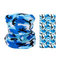 Print Headband Magic Bandana Microfiber Seamless Tubular hijab Neck Tube Sports Headwear Motorcycle kerchief - Random.