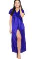 3 Part Satin Solid Women Nighty Set - Night Dress For Women - Night Dress For Women. 