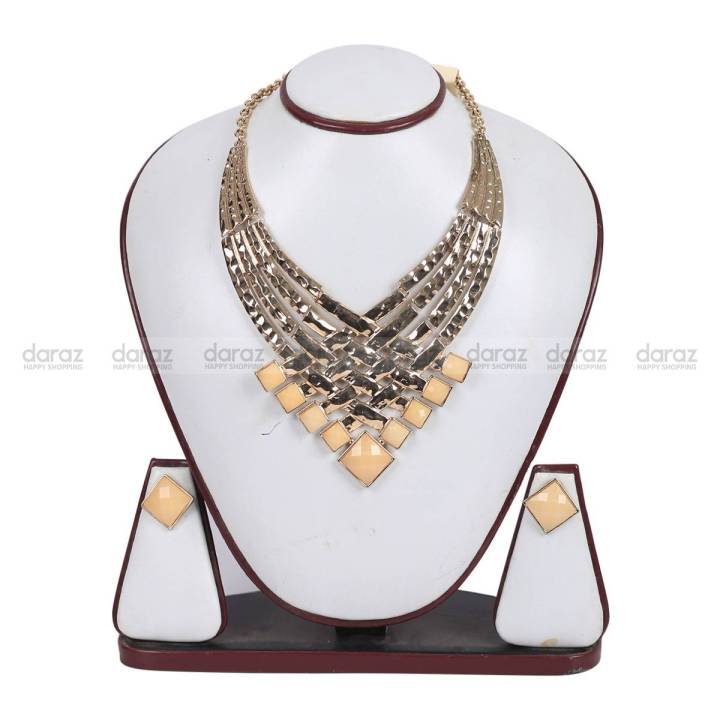 Felt Knitted Collar Necklace
