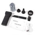 Outdoor Cordless 130000RPM Handheld Fan Compact High Power Hair Dryer Portable Camping TurboFan Speeds Adjustable Fan Brushless Car Dust Blower Vacuum Cleaner. 