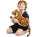 Tiger Stuffed Animal Toy - Yellow. 