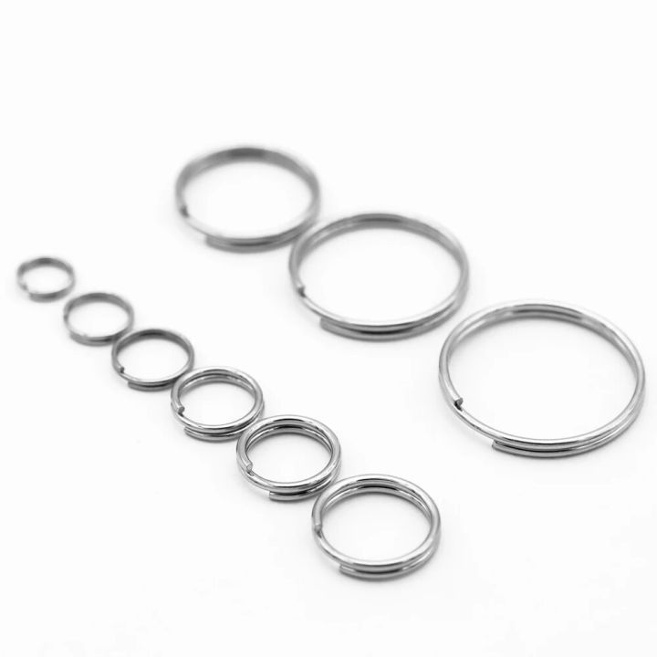 100pcs/lot%206/7/8/9/10/12/15/18/20%20304%20stainless%20steel%20Open%20Jump%20Rings%20Double%20Loops%20Split%20Rings%20Connectors%20For%20Jewelry%20Making%20-%20Image%203