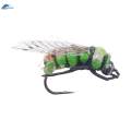 Fly Fishing Flies with Hooks, Lures, Artificial Baits for Perch, Trout, Fishing. 