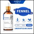 HIQILI 100ML Fennel Essential Oils,100% Pure Nature for Aromatherapy | Used for Diffuser，Humidifier，Massage | Spice. 
