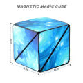 Magnetic Rubiks Cube Funny Variety Changeable 3d Geometric Magic Cube Decompression Puzzle Toys For Kids. 