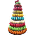 10 Tier Tower Macaron Macaron Display Stand Round Cake Stand PVC Tray Birthday Wedding Display Rack Cake Decorating Tools - Transparent color. 