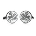Frame cute fashion cufflinks Marvel anime cuff studs superhero cuff buckles high-quality copper material french shirt accessories. 