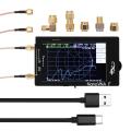 NanoVNA-F Portable Handheld Vector Network Analyzer SWR Meter 50KHz-1000MHz 4.3 Inch IPS TFT Digital Display Touching Screen Shortwave MF HF VHF Antenna Analyzer.