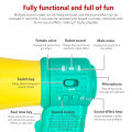 GC Funny Microphone Creative Voice Changer Hand-held Loudspeaker Vocal Toys For Children Gifts.