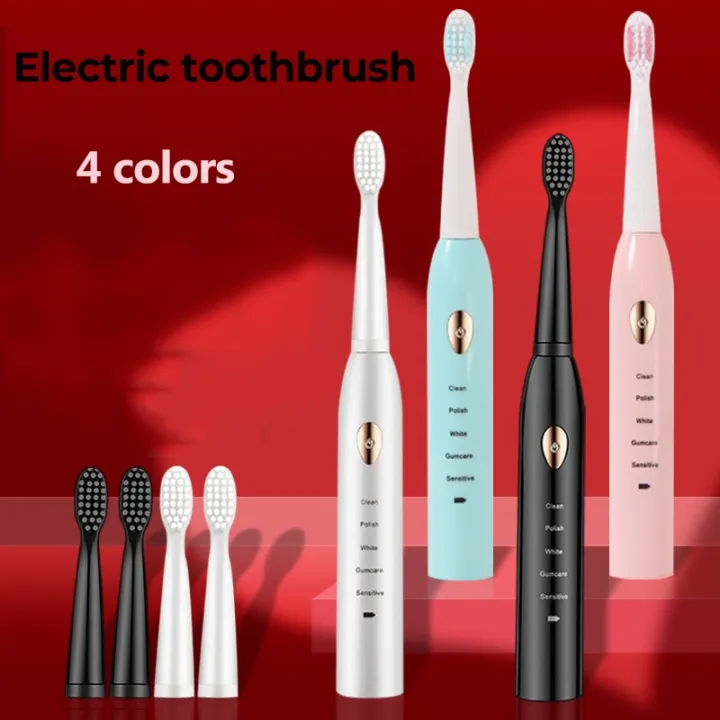 Sonic%20Electric%20Toothbrush%20Soft%20Hair%20IPX7%20Waterproof%205-gear%20Mode%20Whitening%20Timer%20USB%20Charging%20For%20Adults%20Teeth%20Brush%204%20Colors%20-%20Image%203