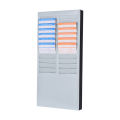 DOYO Time Card Rack Wall Mount Holder 24 Pocket Slot for Attendance Recorder Punch Time Office.