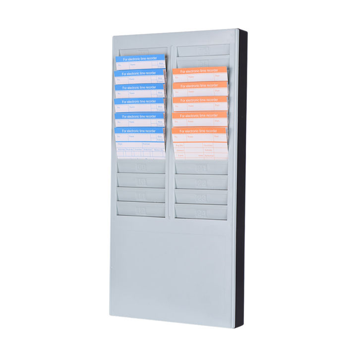 DOYO%20Time%20Card%20Rack%20Wall%20Mount%20Holder%2024%20Pocket%20Slot%20for%20Attendance%20Recorder%20Punch%20Time%20Office%20-%20Image%202