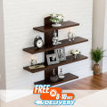 Wall Mount Display Rack | Office Decor Wall Rack| Wall Cabinet| Floating Wall Shelves for Home Decor, Living Room, Kitchen, Bedroom, Lifestyle Wall Shelf/Bookshelf/Display Rack 24x20".