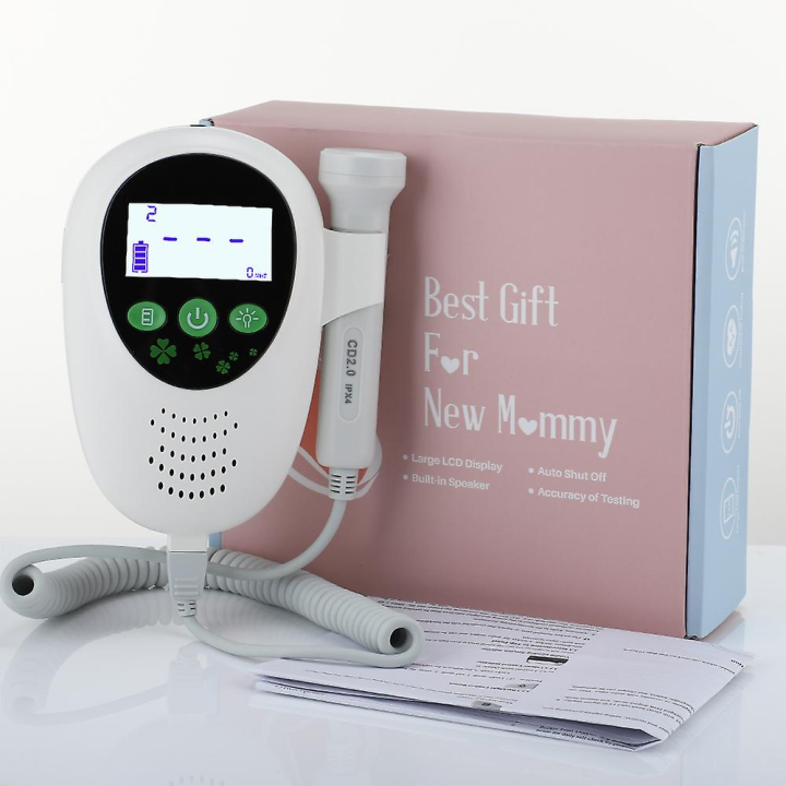 Ultrasound Doppler Fetal Heartbeat Detector Baby Care Household ...