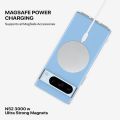 Anti Yellow Case For Google Pixel 8/Pixel 8Pro/Pixel 9A/Pixel 9/Pixel 9Pro Back Cover Anti Yellow Hard Case Never Yellow Protective Hard ShockProf Premium Transparent Magsafe Magnet Back Cover Phone Case Google Pixel 8/Pixel 8Pro/Pixel 9A/Pixel 9/Pixel 9P.