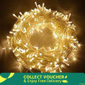 Decorative Fairy Lights - 33 Feet - Golden - Room Decoration Light - Room Decoration Light. 
