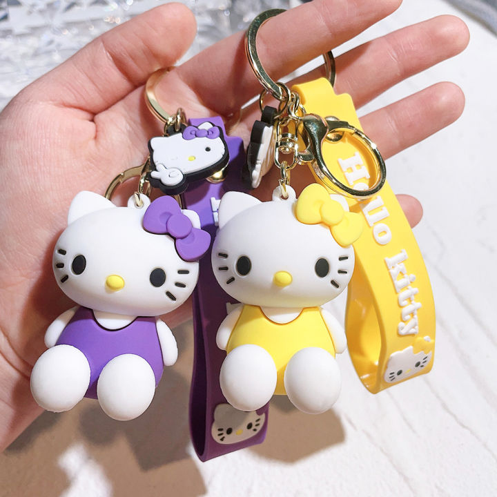 Kawaii%20Sanrio%20Hello%20Kitty%20Keychain%20Cartoon%20Doll%20Cute%20Kitty%20Pvc%20Key%20Chain%20Soft%20Rubber%20Car%20Key%20Ring%20Women%20Bag%20Pendant%20Girl%20Gift%20-%20Image%202