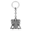 Game StarCraft Keychain Wings of Liberty Terran Zerg Protoss Metal Keyring Key Chains Charm Charm Key Rings chaveiro Llavero. 