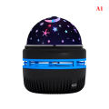 Disco Ball Light Led Usb RGB Magic DJ Strobe Pinspot Star Projector Rotating Car. 