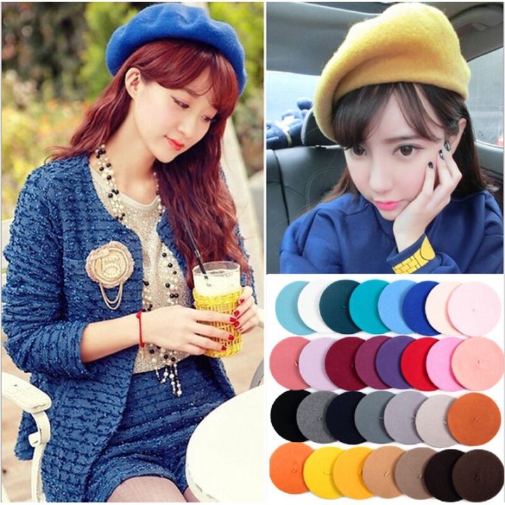 %EF%BC%88NEW%EF%BC%89Women%20Girl%20Beret%20French%20Artist%20Warm%20Wool%20Winter%20Beanie%20Hat%20-%20Image%205