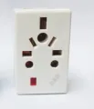 Multi Plug - Multi Socket  Round Pin - Universal Multi Plug Adapter Round and Square Pin - Travel Adapter. 