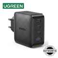 UGREEN CD224 4 Port 65W EU Wall Charger For MacBook Laptops iPad iPhone 14 13 12 Google Pixel Galaxy S22 S21 S20 ETC Charger Adapter.