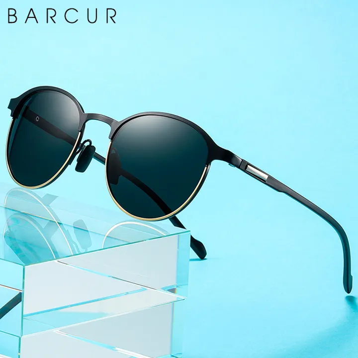 BARCUR%20TR90%20Temples%20Sunglasses%20Women%20Polarized%20Fashion%20Sun%20Glasses%20Driving%20Round%20Ladies%20Sunglass%20-%20Image%205