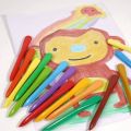 36 Colors Children Painting Color Pen Crayons Organic Paint Drawing Set Non-Toxic Eraseable Crayon School DIY Drawing Supplies. 