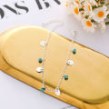 Hot Selling Foot Decoration Payel Set B1 Temple Exhibition Autumn Retro Chain Anklet All-Match Pendant Beach Nupur Jewelry Accessories Birthday Wedding Engagement Bridal Party Classic Gift Item for Female MultiColor. 