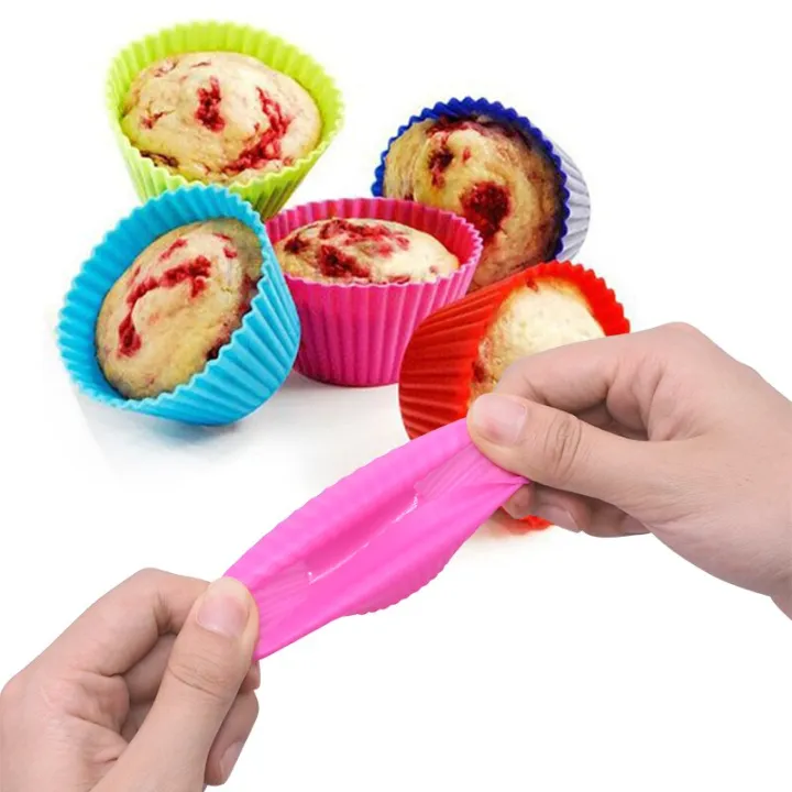 12pcs/Set%20Silicone%20Cake%20Mold%20Round%20Shaped%20Muffin%20Cupcake%20Baking%20Molds%20Kitchen%20Cooking%20Bakeware%20Maker%20DIY%20Cake%20Decorating%20Tools%20-%20Image%202