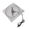 3D Hologram Fan Holographic Projector Fan 128 LED ABS PC for Exhibitions. 