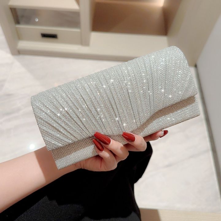 Ladies%20Glitter%20Silver%20Clutch%20Bag%20Envelope%20Evening%20Bag%20Fashion%20Elegant%20Long%20Purse%20Women%20Chain%20Shoulder%20Bags%20Wedding%20Party%20Handbag%20-%20Image%207