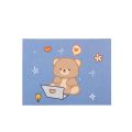 Blessing Thank Envelope Paper Postcard Bear Rabbit Cartoon Decoration Letter Paper Foldable 9 Styles Cartoon Greeting Card Valentine's Day Gifts. 