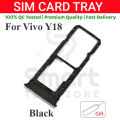 Vivo Y18 Sim Tray Micro SD Card Slot with Sim Ejector Pin Replacement Part. 