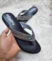 Fashionable New Design slim flat sandal for girls and ladies | Button Shoes. 