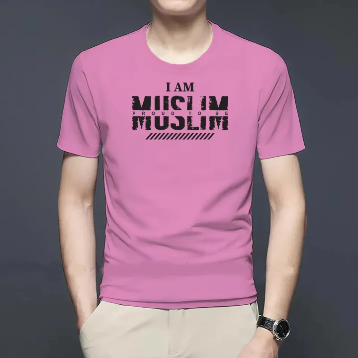 I%20am%20muslim_Black%20Soft%20&%20Comfortable%20Cotton%20Half%20Sleeve%20&%20Round%20Collar%20T-Shirt%20For%20Men%20-%20Comfort%20for%20Everyday%20Wear%20-%20Image%204