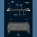 8G 2000+Games Project X Portable Pocket Video Game Console 4.3 Inch IPS Screen Support PS1 Gaming Dual Speaker Stereo Easy Install Easy to Use. 