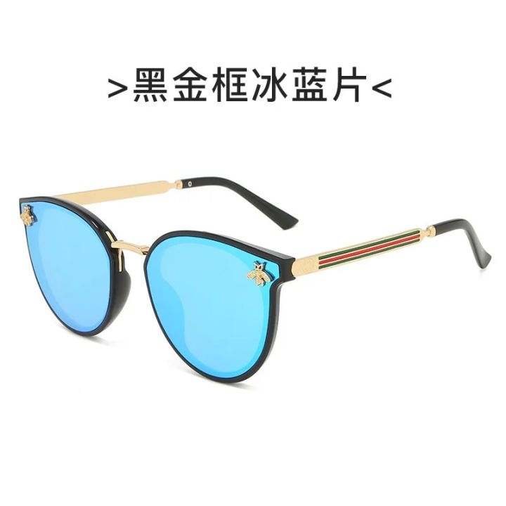 New%20Decorative%20Small%20Bee%20Sunglasses%20Women's%20Decorative%20Gold%20Frame%20Oval%20Sun%20Glasses%20Outdoor%20Driving%20Eyewear%20UV400%20Gafas%20De%20Sol%20-%20Image%206