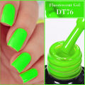 7ML Fluorescent Gel Nail Polish Neon Green Red Yellow Summer Color Semi Permanent Varnish Nail Art Soak Off UV LED Gel Manicure. 
