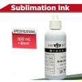 CUYI SUBLIMATION INK 100 ML BLACK. 