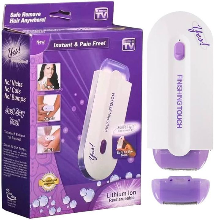 Finishing%20Touch%20Beauty%20Tools%20Finishing%20Touch%20Yes%20Hair%20Remover%20(Purple%20&%20White)%20-%20Image%202