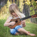 (New)Greenhome Mini Claical Ukulele Guitar Educational Muical Intrument Toy Kid Child Gift.