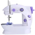 Portable Mini Sewing Machine Dual Speed with Electric Paddle double Thread Sewing Machine- (Selai Machine).