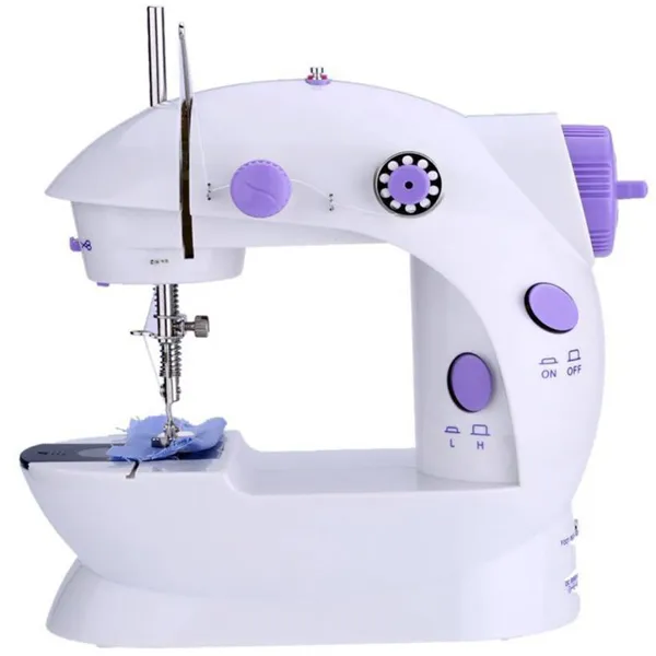 Portable Mini Sewing Machine Dual Speed with Electric Paddle double Thread Sewing Machine- (Selai Machine)